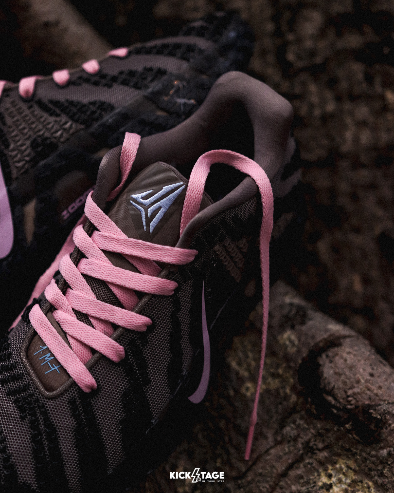 #KEEP SHOELACE 摩卡粉 桃紅 黑色 扁鞋帶 JA 3 AJ1倒鉤 搭配 蝴蝶結 DIY 一組兩條 140CM 120CM【KS326】