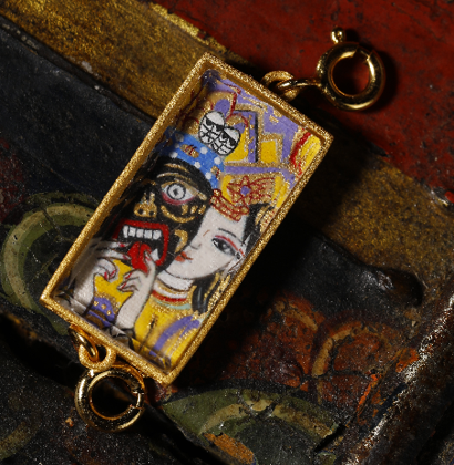 0207XZ72-雪堆白唐卡-1*4前世今生銀卡卡（A72）