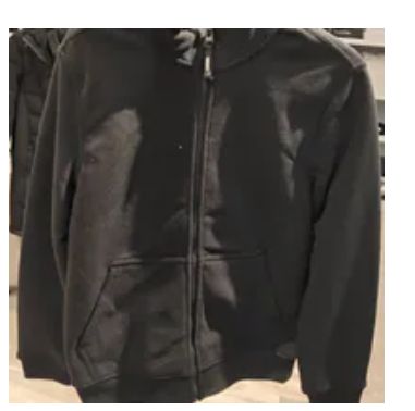 [S] DKNY BLACK SHERPA LINED SWEATER KNIT BOMBER, DX4FE871-BLK (SD1670)