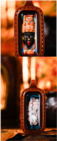 0207XZ94-雪堆白唐卡-紮基+九尾狐雙面皮擦（A94）