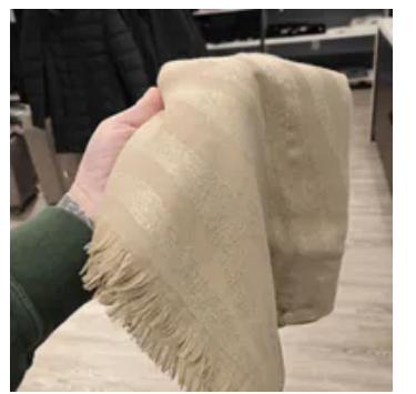 [S] DKNY TVN D5WS1726 METALLIC ZEBRA WRAP, 700948872164 (SD1677)