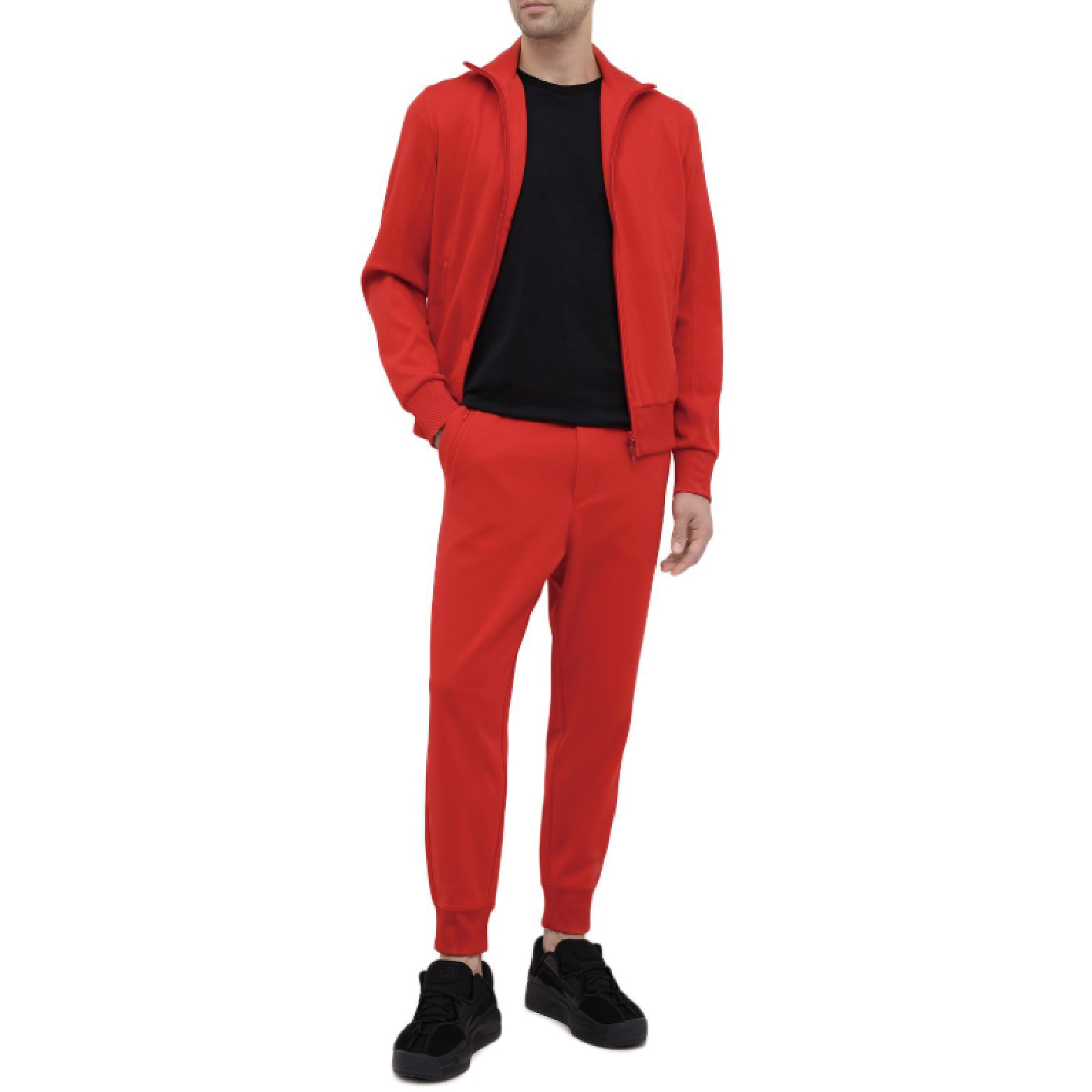 【 Y-3 M CL TRK JKT 立領運動外套 - 亮紅 】