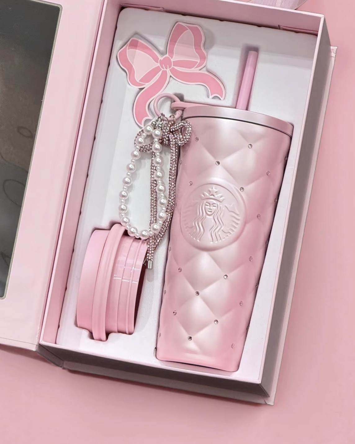 星巴克 情人節甜星吸管杯