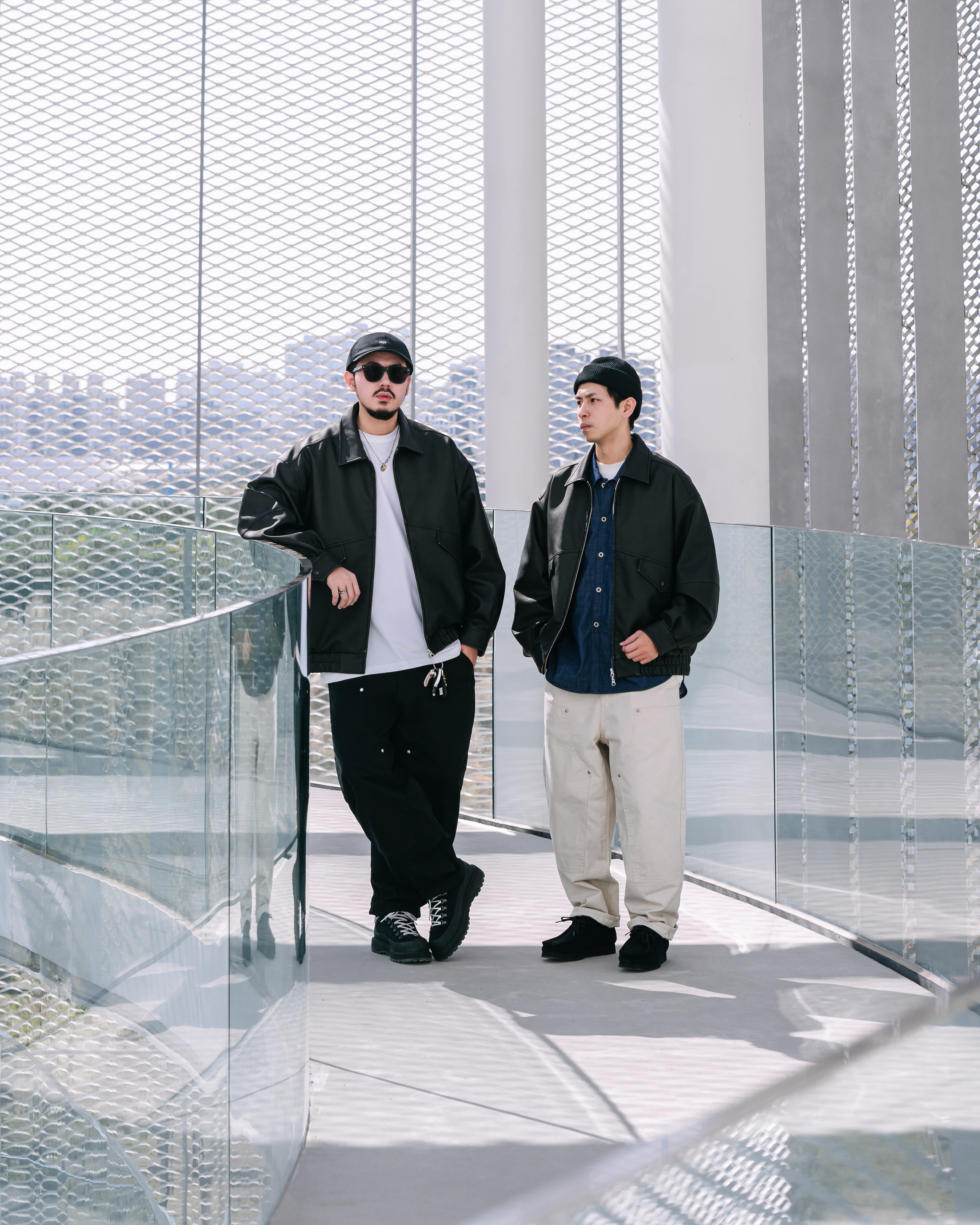 <官網獨賣!!>Persevere Oversized Leather Jacket 消光 水洗 皮衣 黑