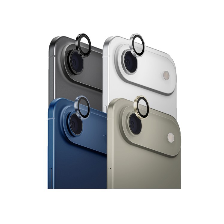 UNIQ-OPTIX AluGuard iPhone 17 Air 鋁合金相機鏡頭保護膜