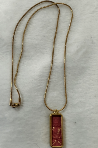 0207XZ169-雪堆白唐卡-描金朱砂擦阿彌（A169）