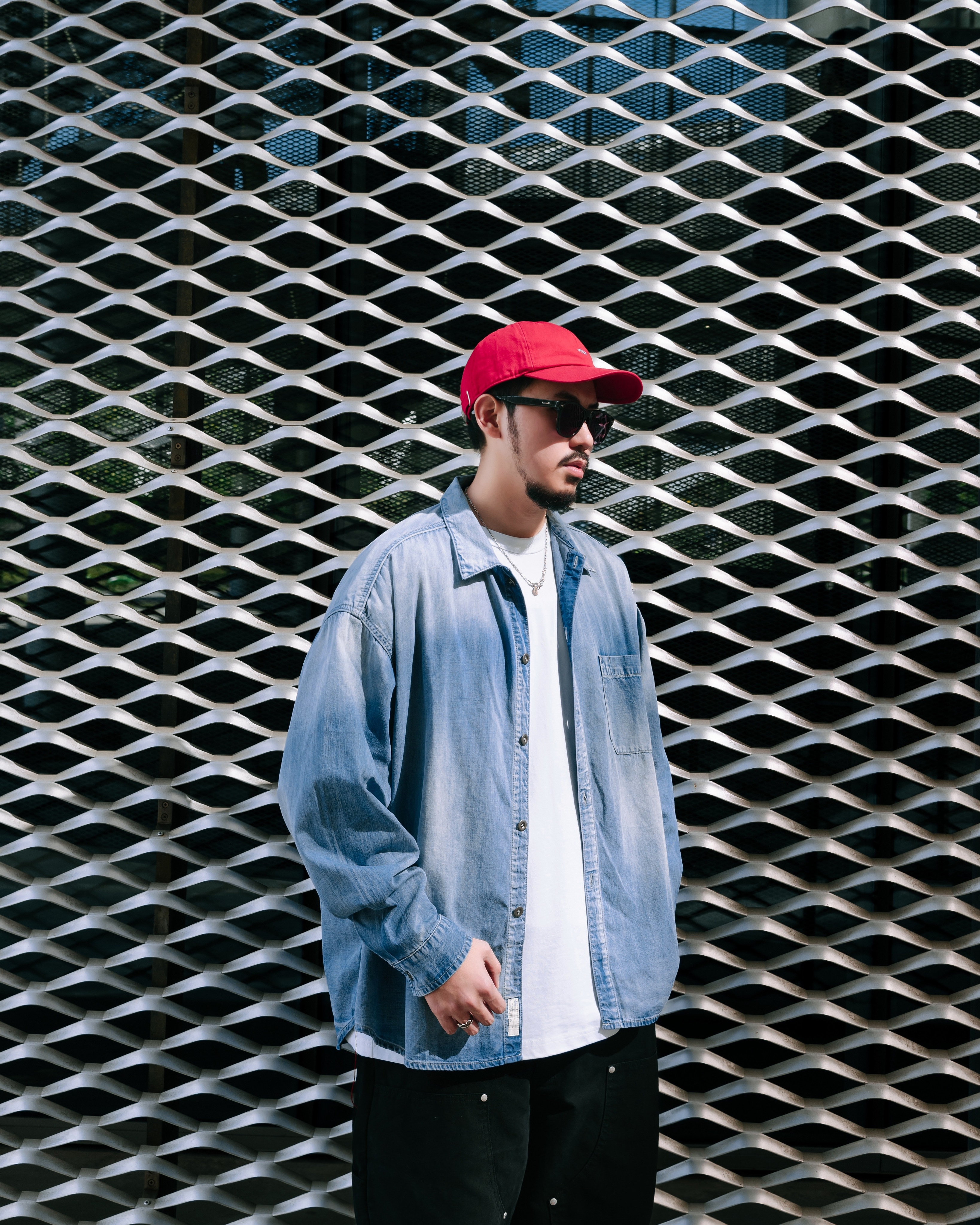 <官網獨賣!!>Persevere Washed Denim Shirt 水洗 牛仔 襯衫 水洗淺藍 原色藍