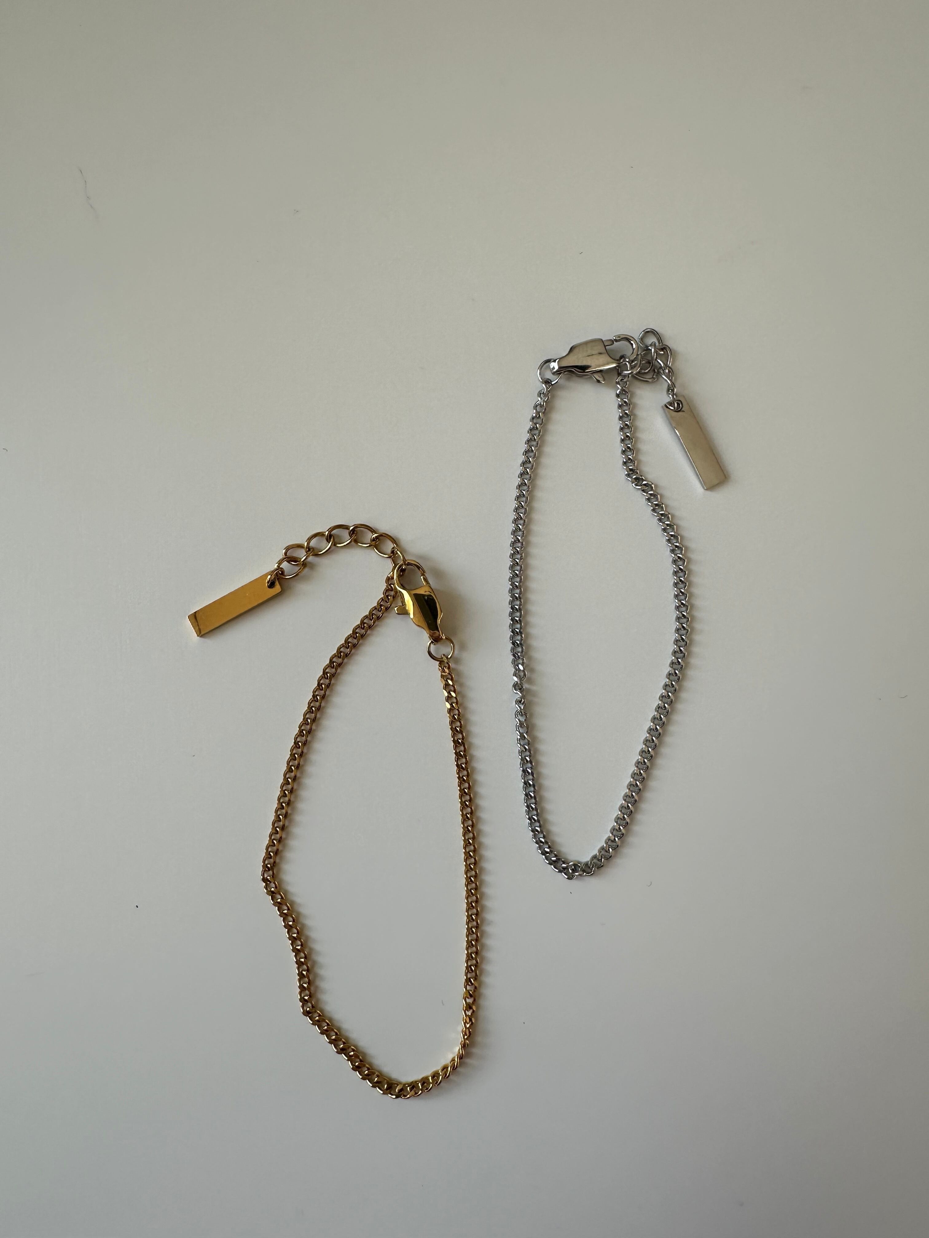 SS chain deisgn bracelet