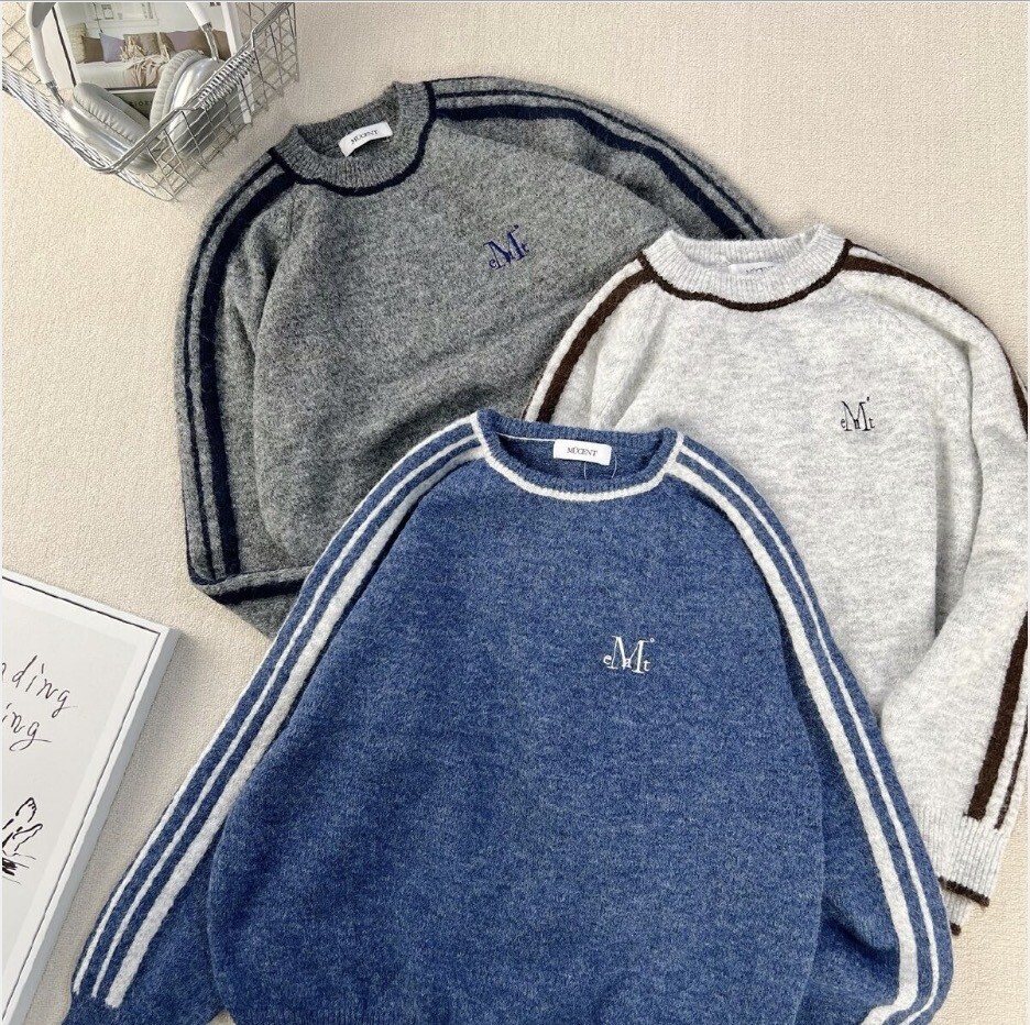 (百貨) MUCENT 線條毛衣