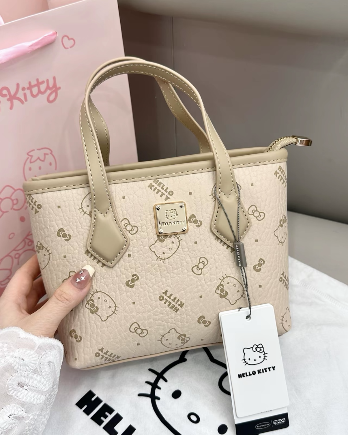 <正版授權>SANRIO 三麗鷗 HELLO KITTY 手提包 肩背包 共3色