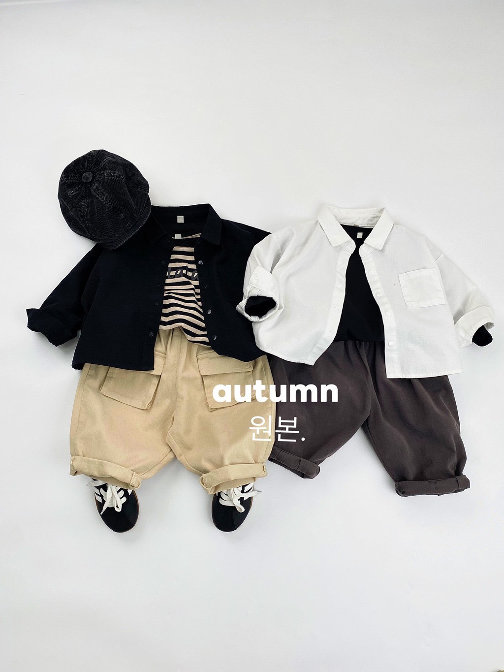 日系純色百搭襯衫