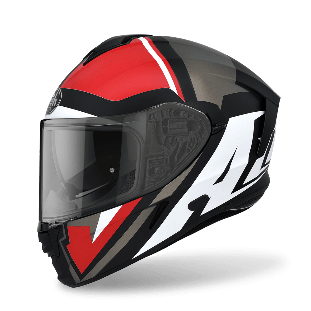 AIROH SPARK #11 消光黑/紅