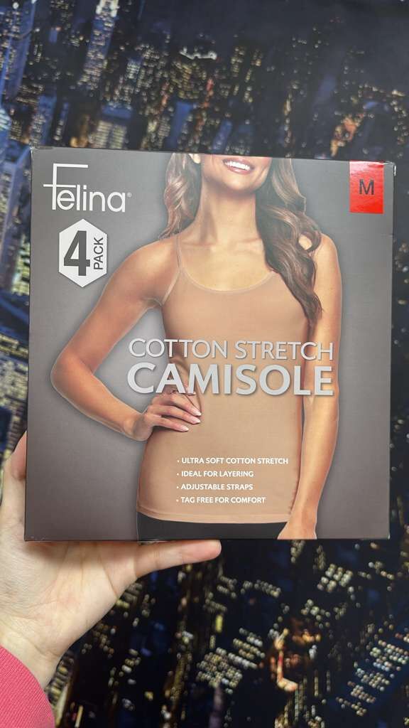 【直播】Felina LX020601 女裝背心 (4件裝)