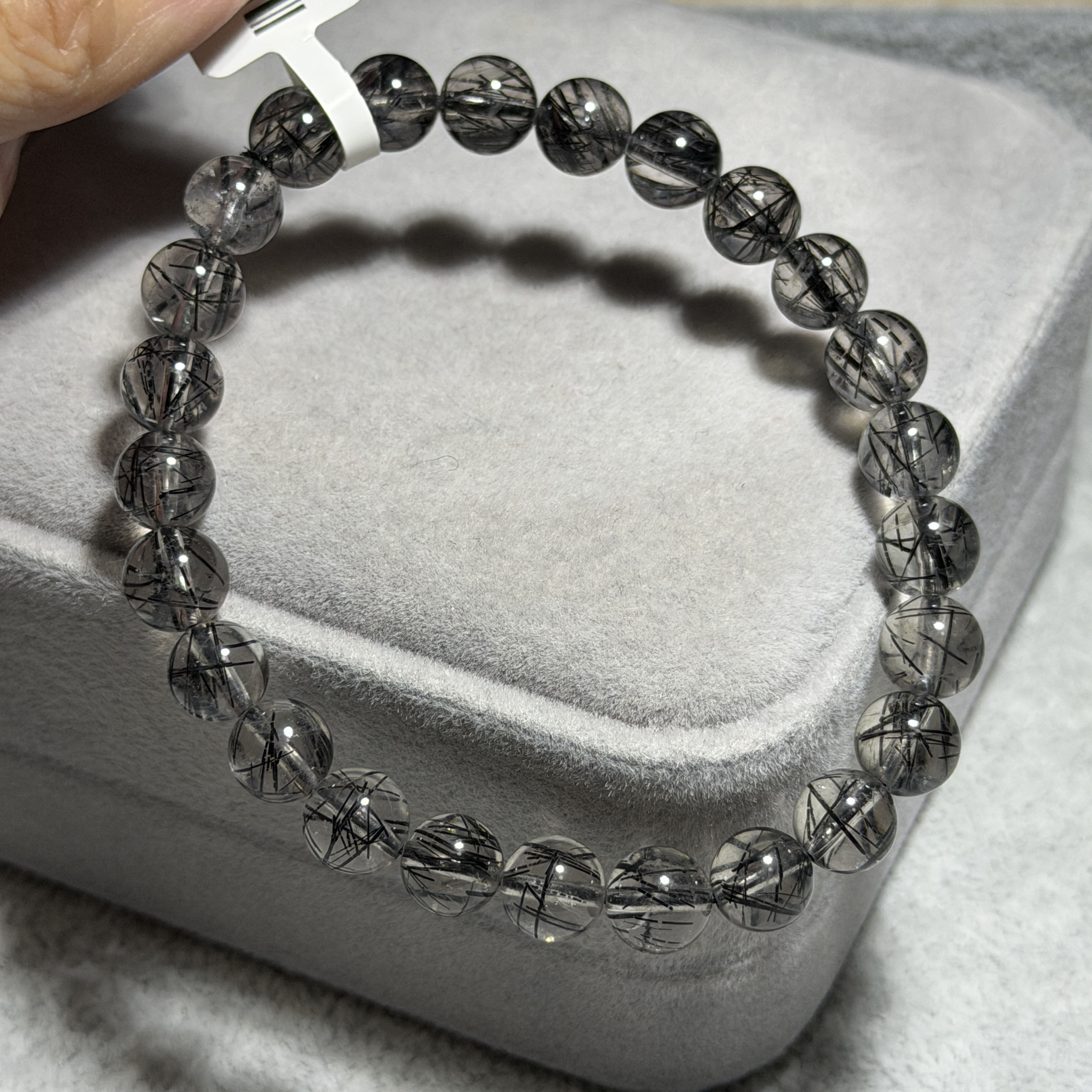 高級黑髮晶 7.6+mm BQ1681