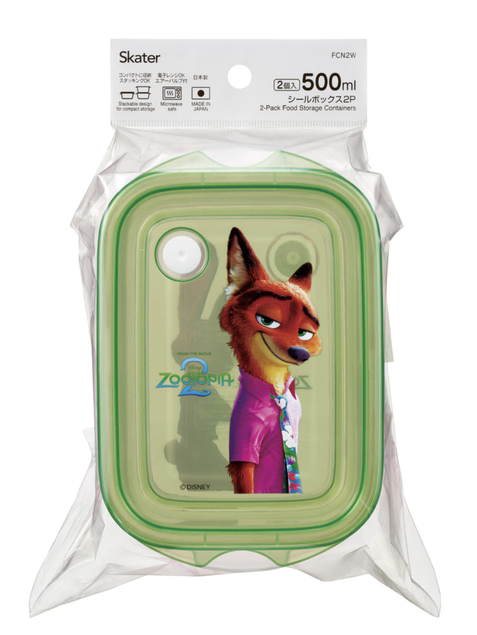 日本製 Skater Zootopia 500ml 食物盒