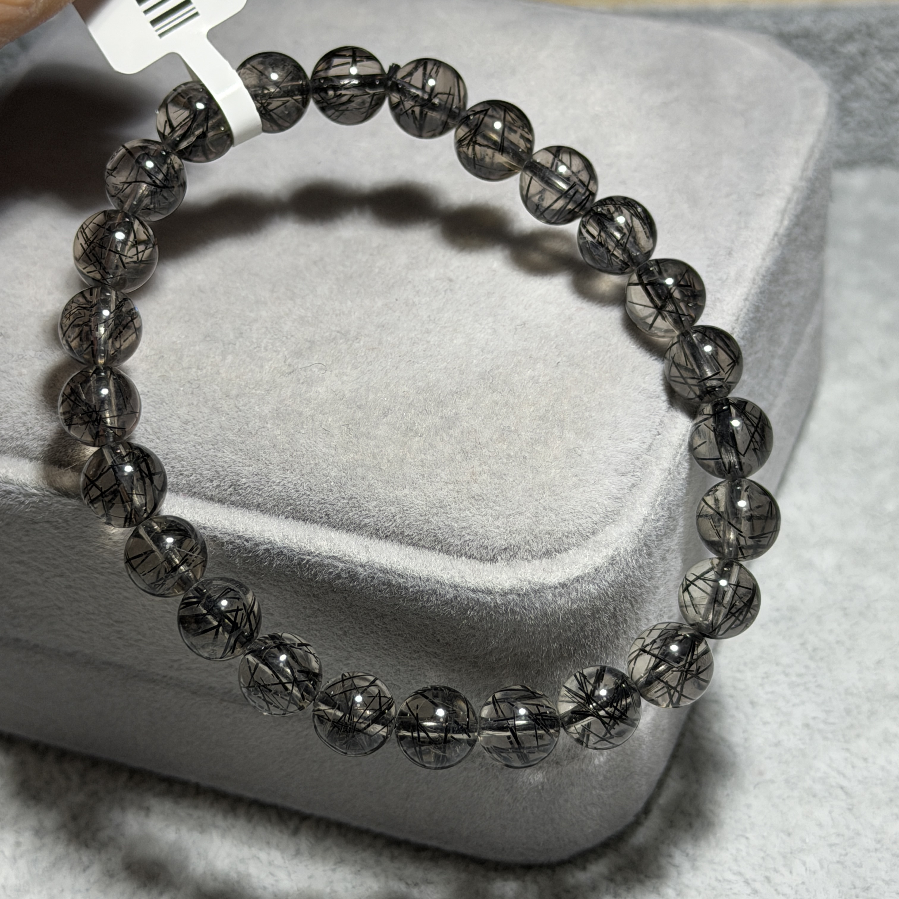 高級黑髮晶 7.6+mm BQ1682