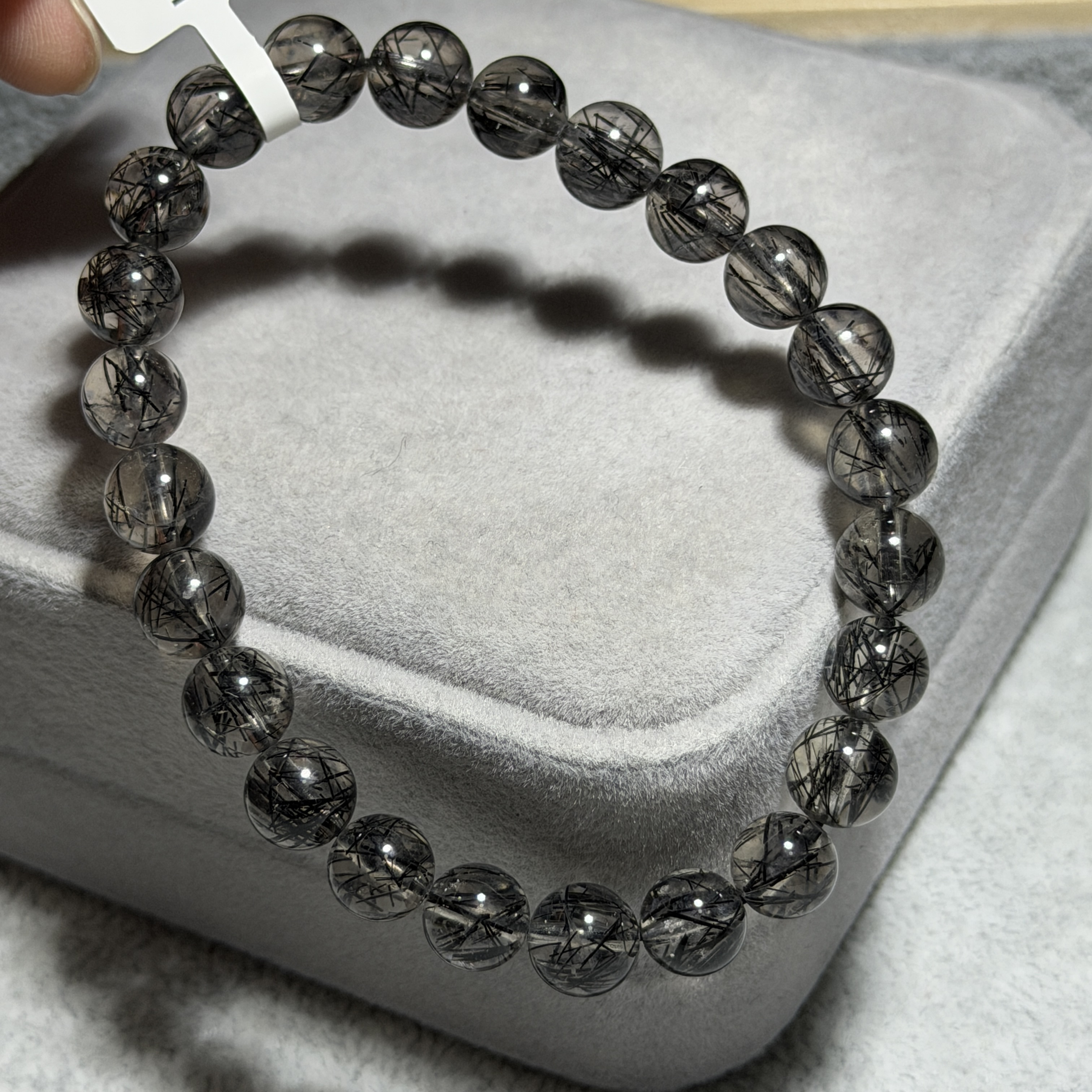 高級黑髮晶 8+mm BQ1683