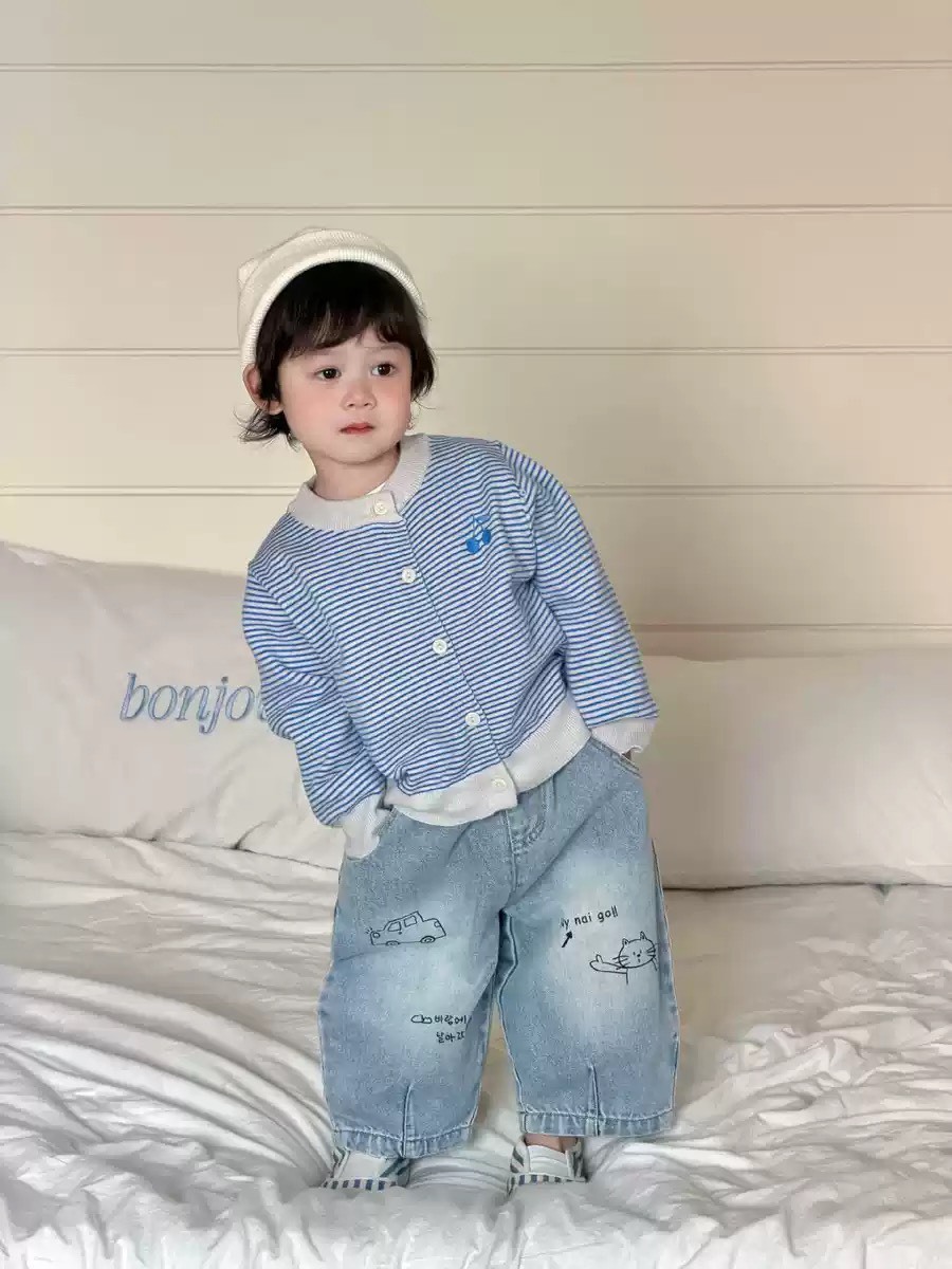 童趣塗鴉牛仔褲