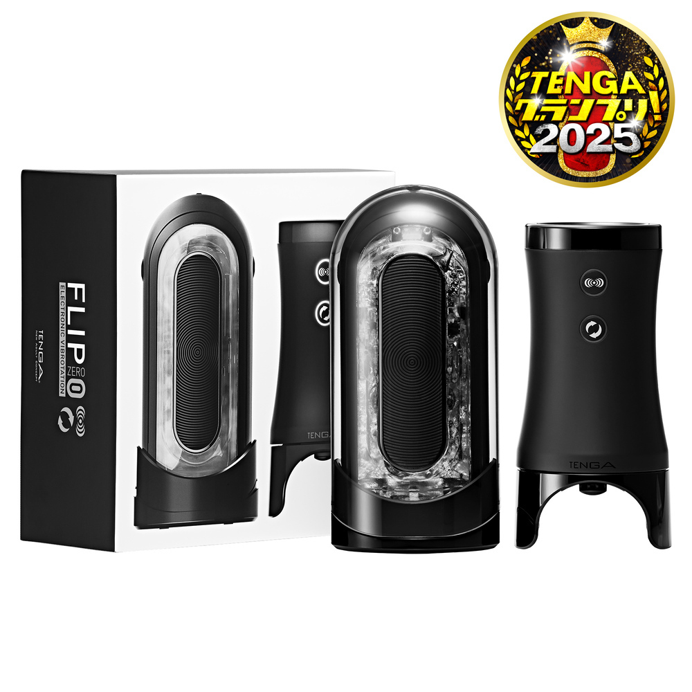 TENGA FLIP 0 (ZERO) [ELECTRONIC VIBROTATION/勁炫黑&旋轉震動器]