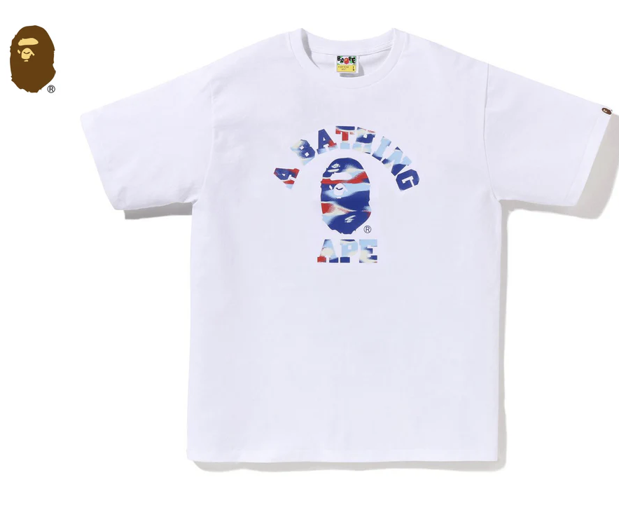 【BAPE男生】0207 發售 SCREEN CAMO COLLEGE TEE