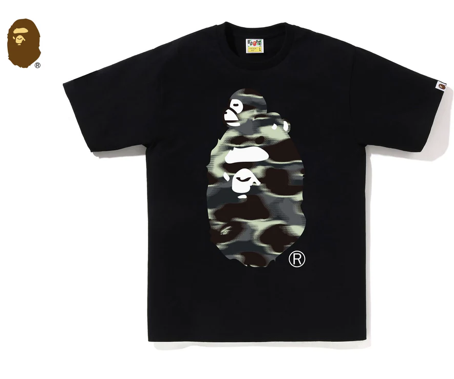 【BAPE男生】0207 發售 SCREEN CAMO MILO ON BIG APE TEE