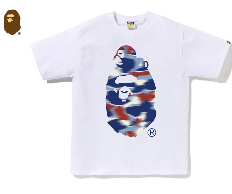 【BAPE男生】0207 發售 SCREEN CAMO MILO ON BIG APE TEE
