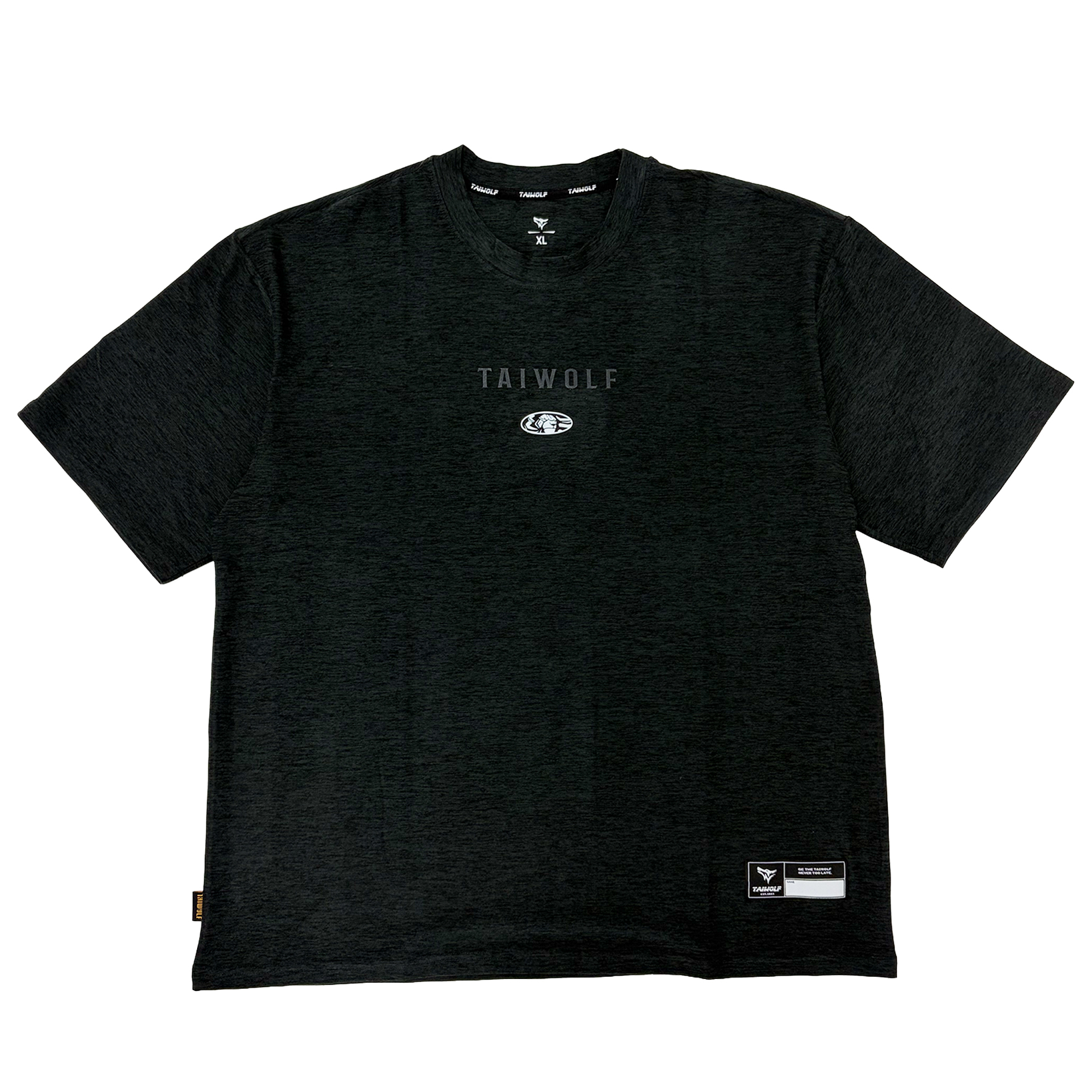 25-26 LIONEERS X TAIWOLF  Air Snow-oversized短袖訓練T｜黑