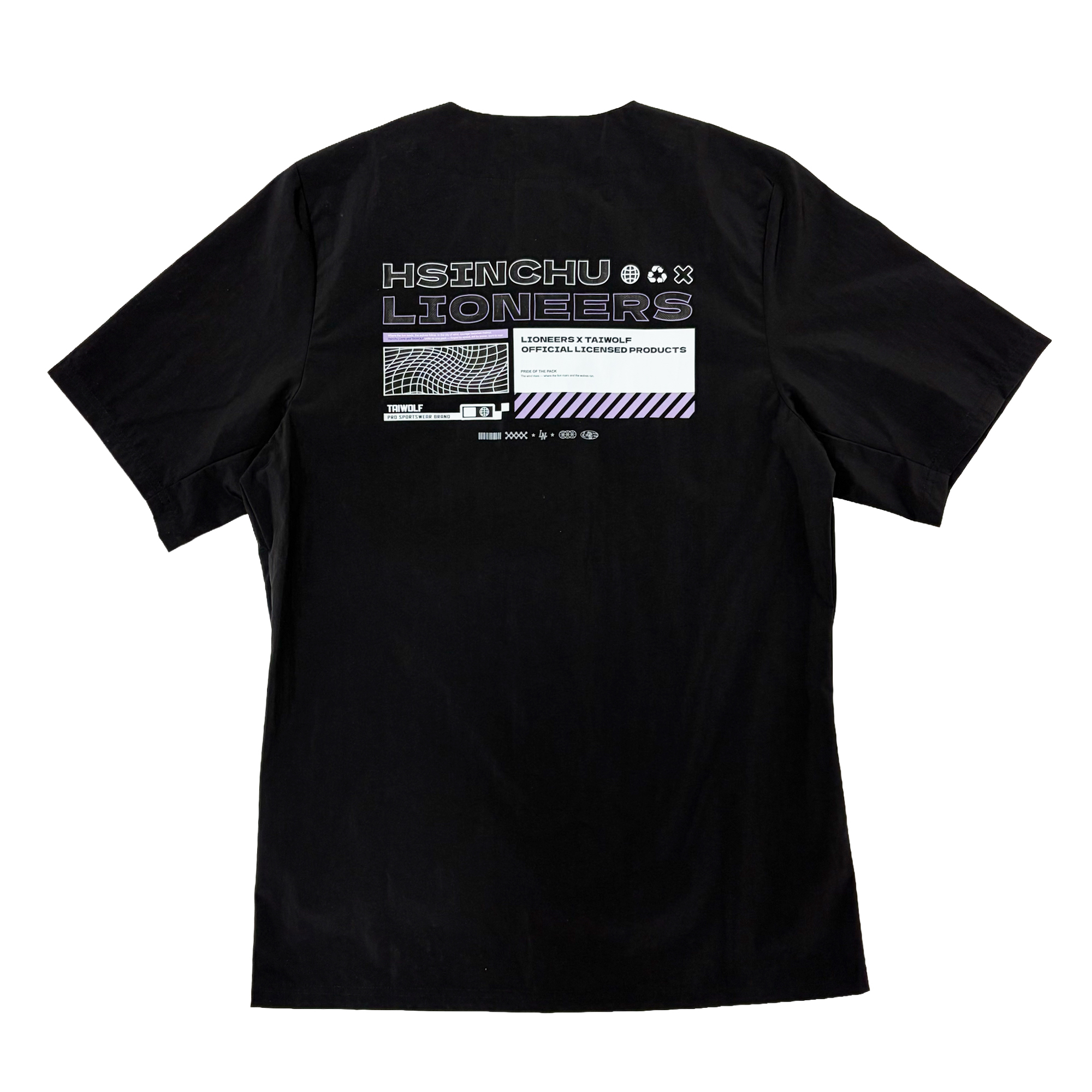 25-26 LIONEERS X TAIWOLF 休閒罩衫｜黑