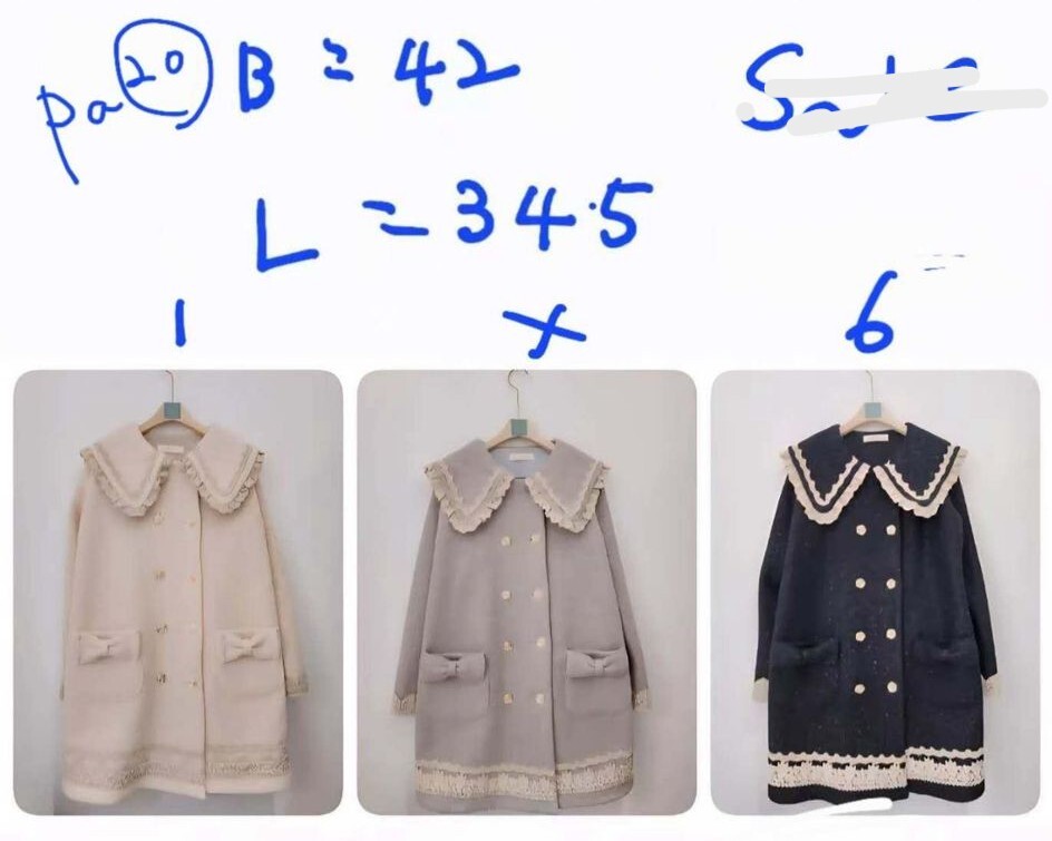 P57 胸42 長34.5 $999 (一口價) 40 ％羊毛