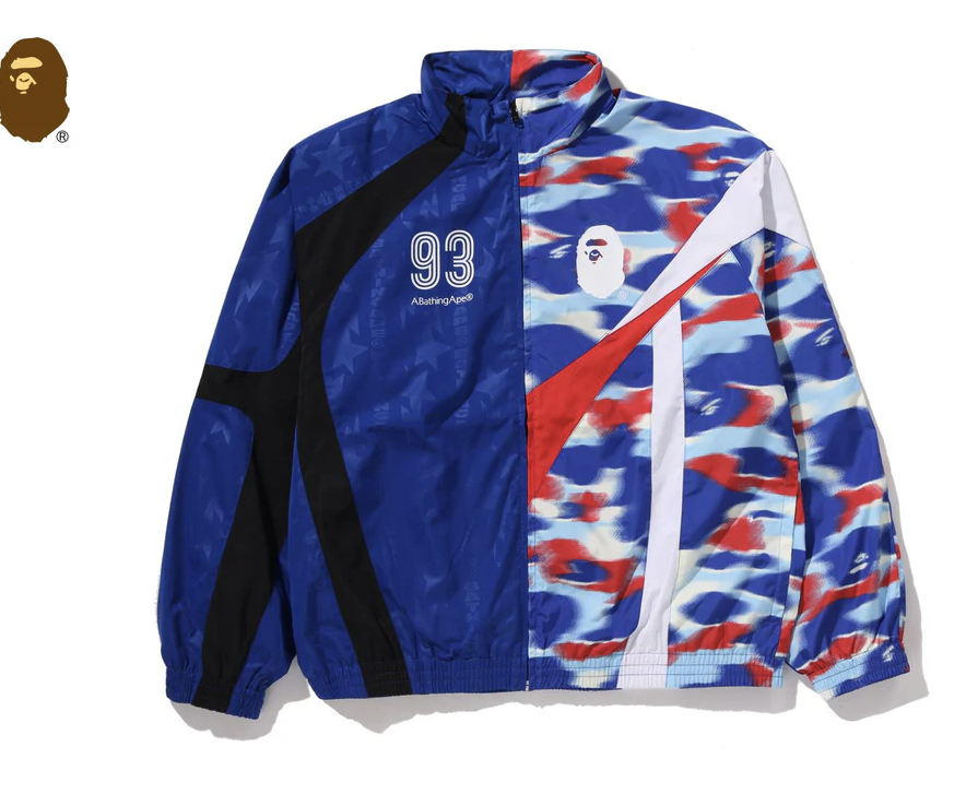 【BAPE男生】0207 發售 SPLIT STAND COLLAR TRACK JACKET