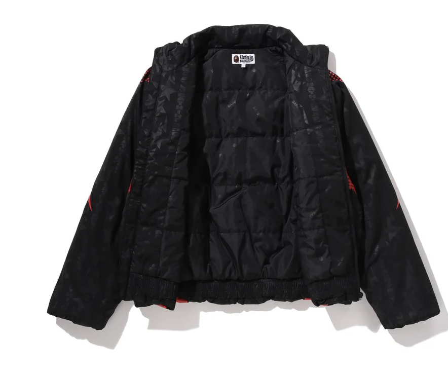 【BAPE男生】0207 發售 ABA FRAME MONOGRAM JACQUARD MULTI LOGO PADDED JACKET