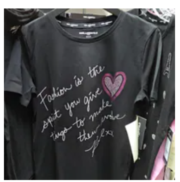 [S] KARL LAGERFELD LACL KARL QUOTE TEE, L5WHDB60-BLK (SKL1475)