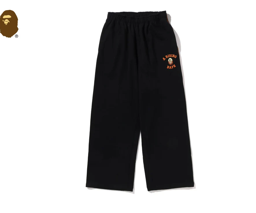 【BAPE男生】0207 發售 寬版A RISING BAPE RELAXED FIT SWEAT PANTS