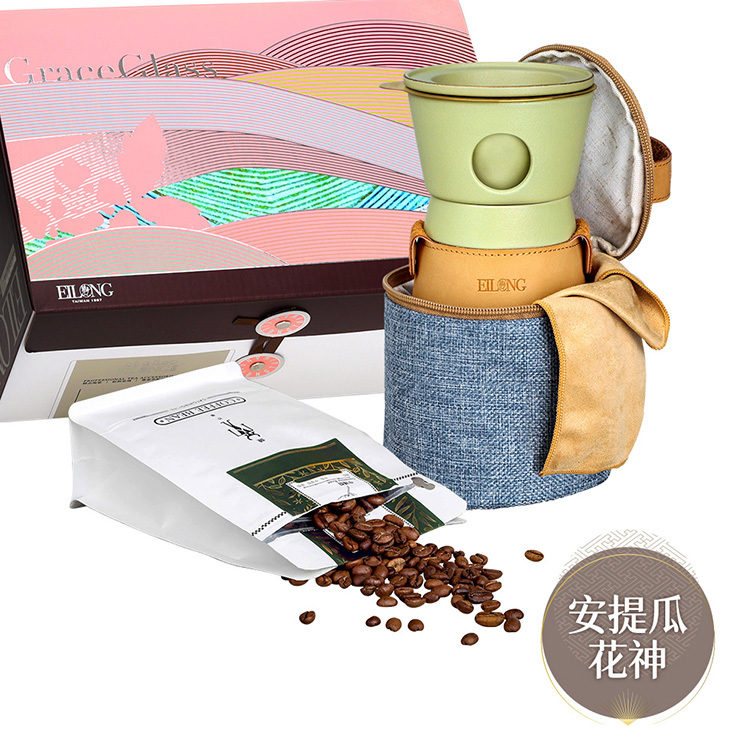 【咖啡禮盒】流金咖啡旅行套組+半磅咖啡豆（多種可選）