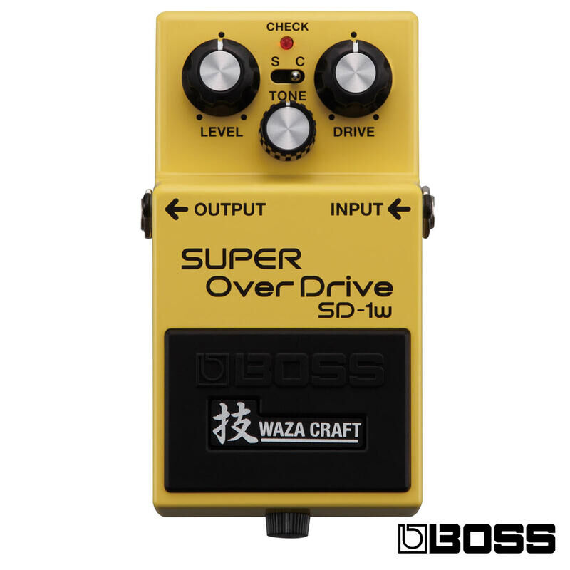 Boss SD-1W WazaCraft SUPER OverDrive 電吉他 破音 效果器
