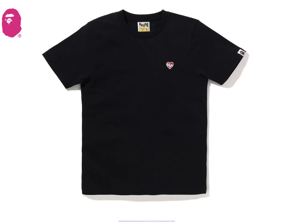 【BAPE女生】0207 發售 BAPE HEART ONE POINT TEE