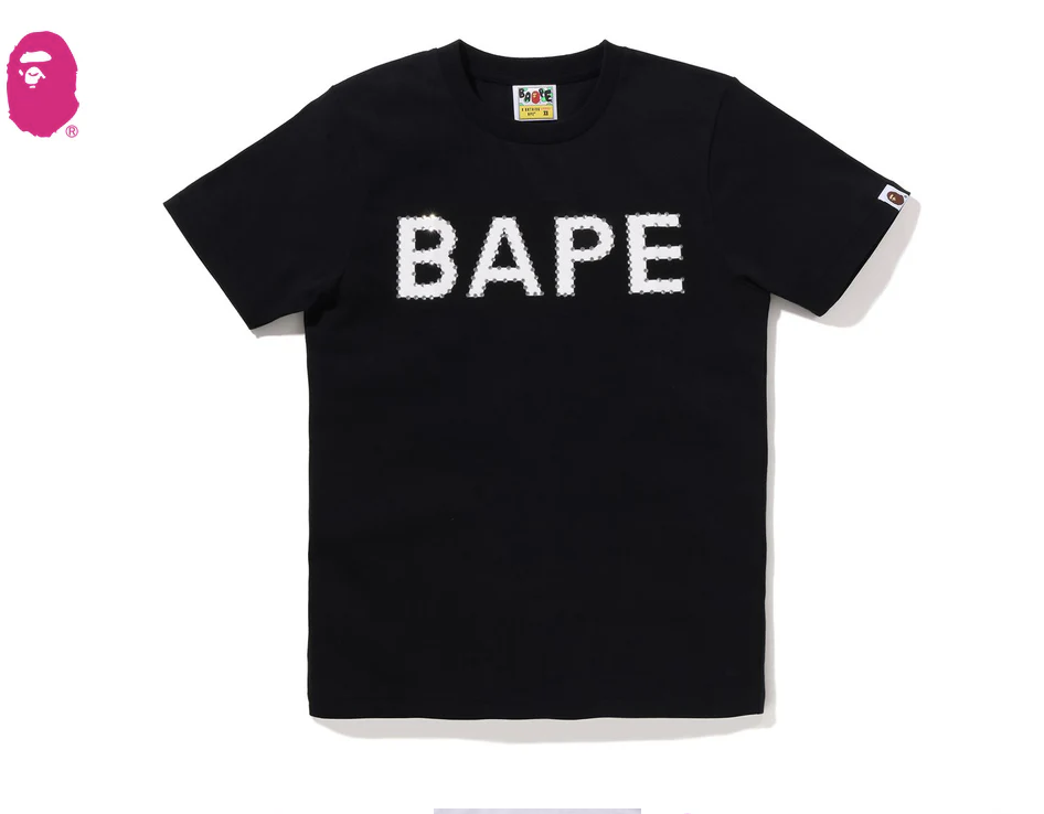 【BAPE女生】0207 發售 水鑽 CRYSTAL STONE BAPE LOGO TEE