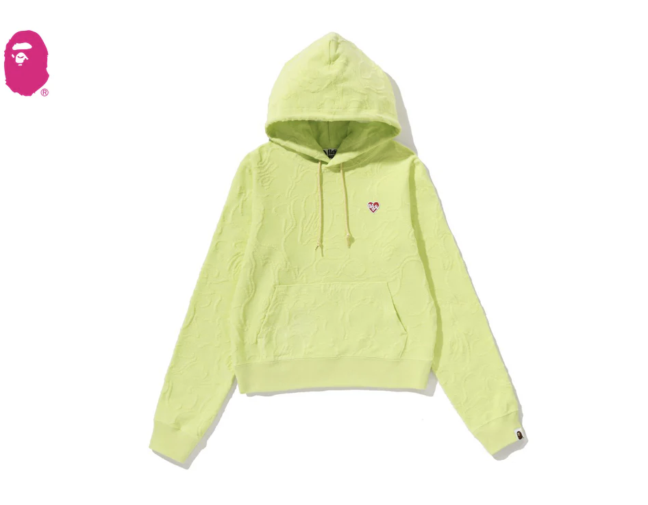 【BAPE女生】0207 發售NEON CAMO JACQUARD PULLOVER HOODIE