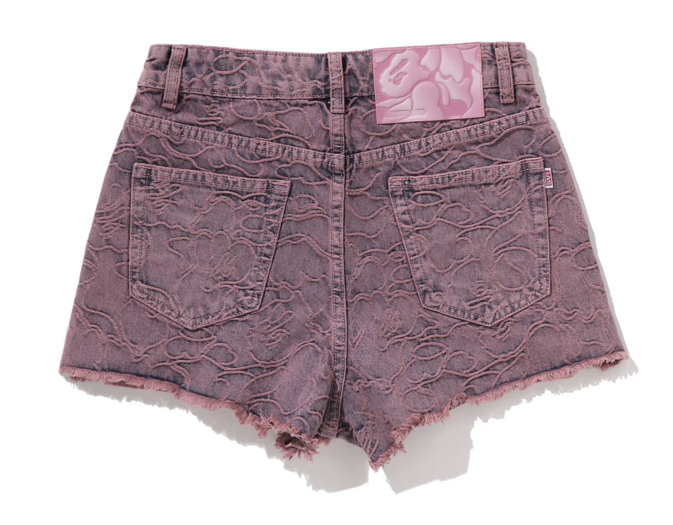 【BAPE女生】0207 發售LINE CAMO DENIM SHORTS