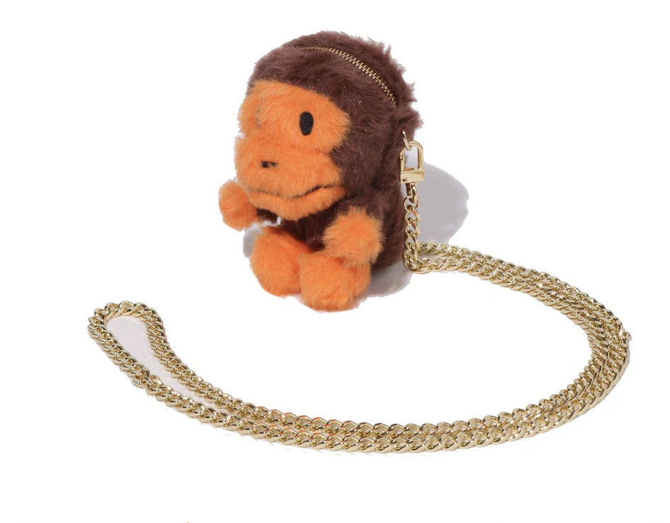 【BAPE配件】0207 發售 BABY MILO SHORT FUR MINI SHOULDER BAG