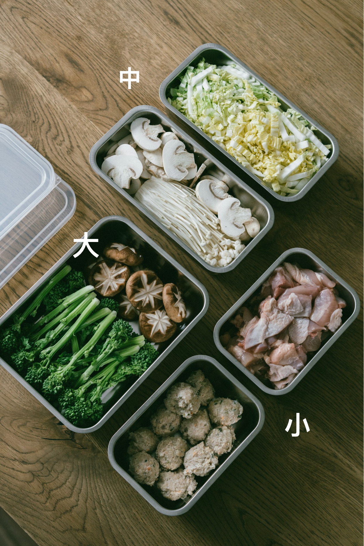 吉川金屬 Yoshikawa 日本製18-8不鏽鋼保鮮盒／備料盒