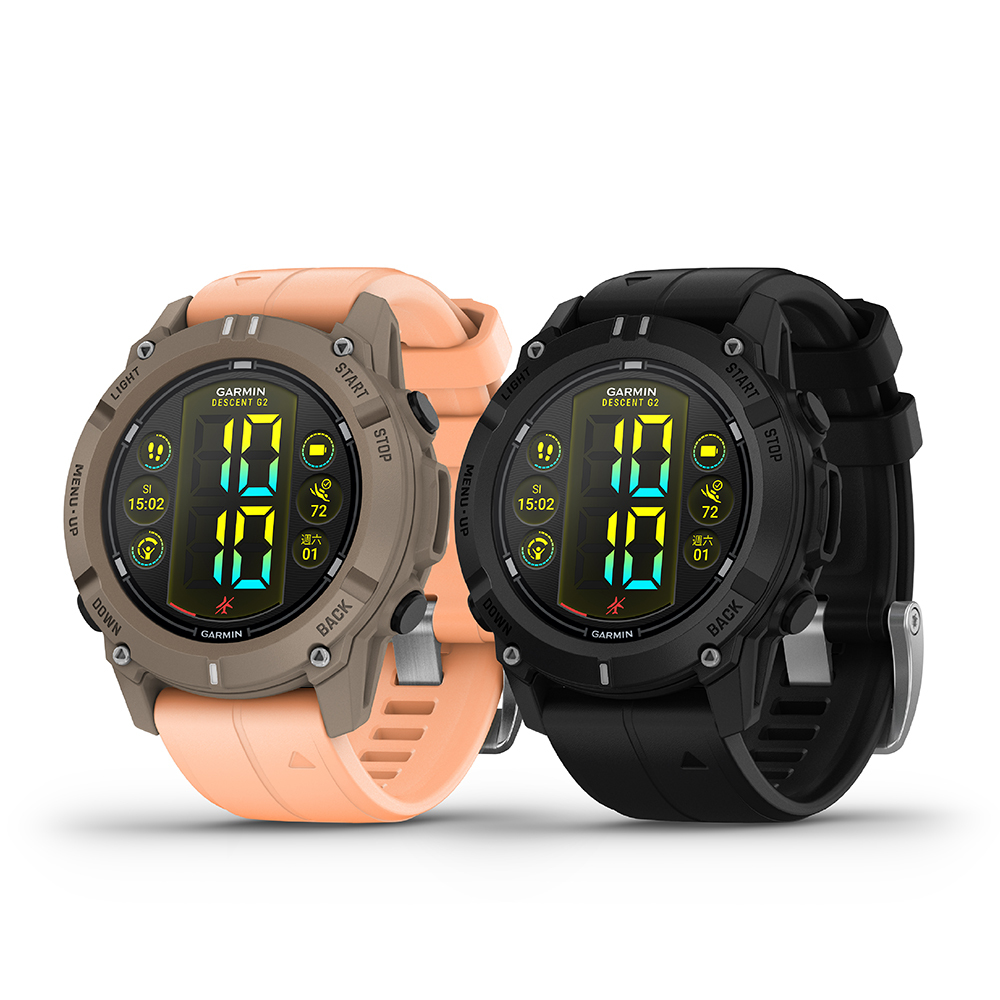 【GARMIN】Descent G2 AMOLED GPS 潛水電腦錶