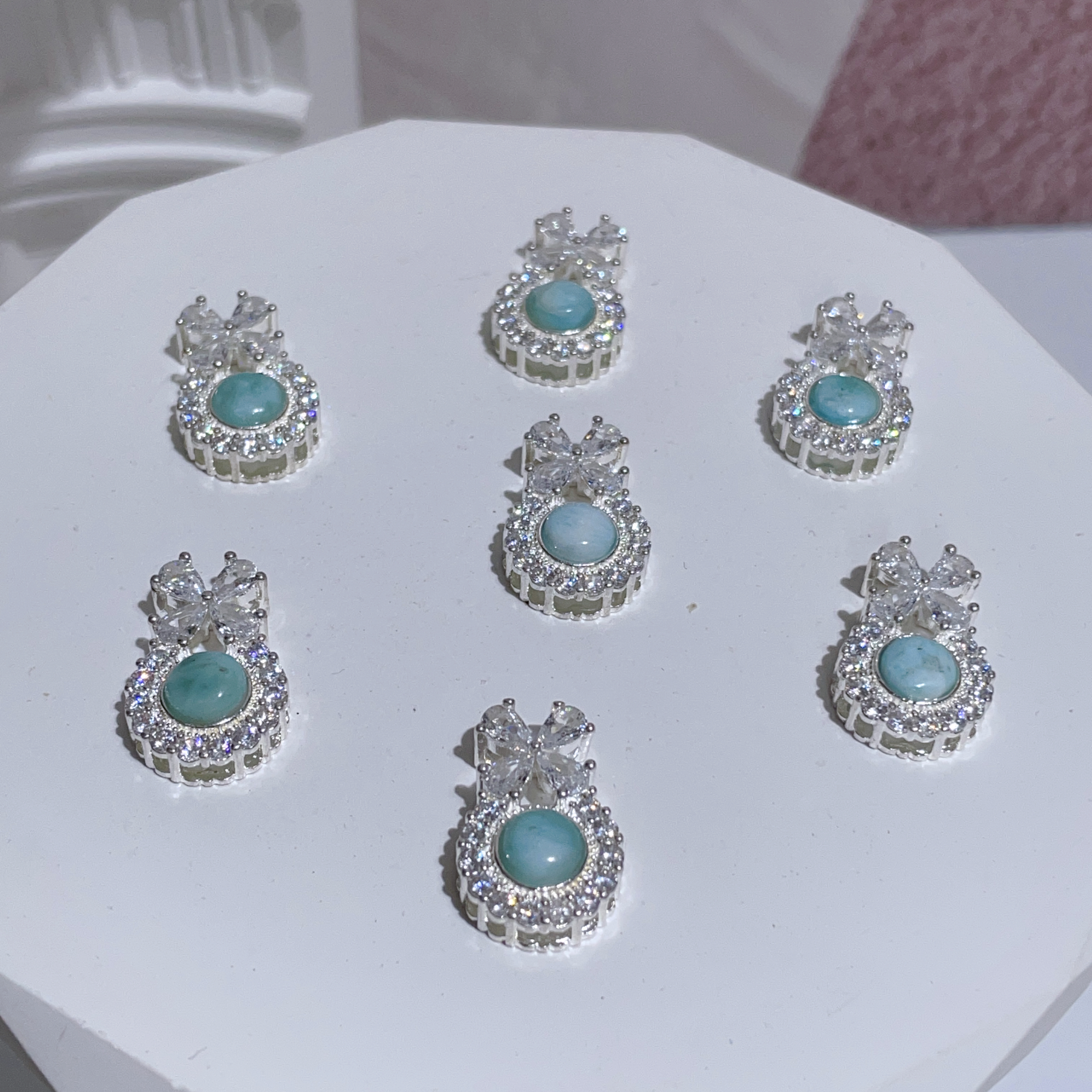 海紋石閃閃吊墜