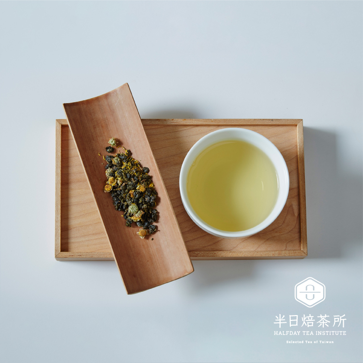 野菊金萱花茶 6入三角立體原葉茶包 真空包裝 鋁罐