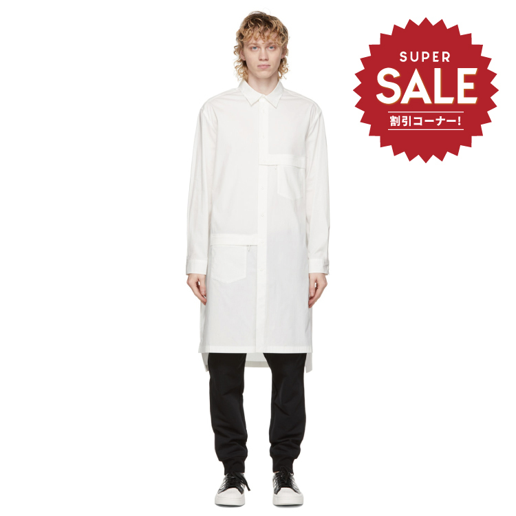 【 Y-3 M CL LONG SHIRT 長版襯衫 - 白 】