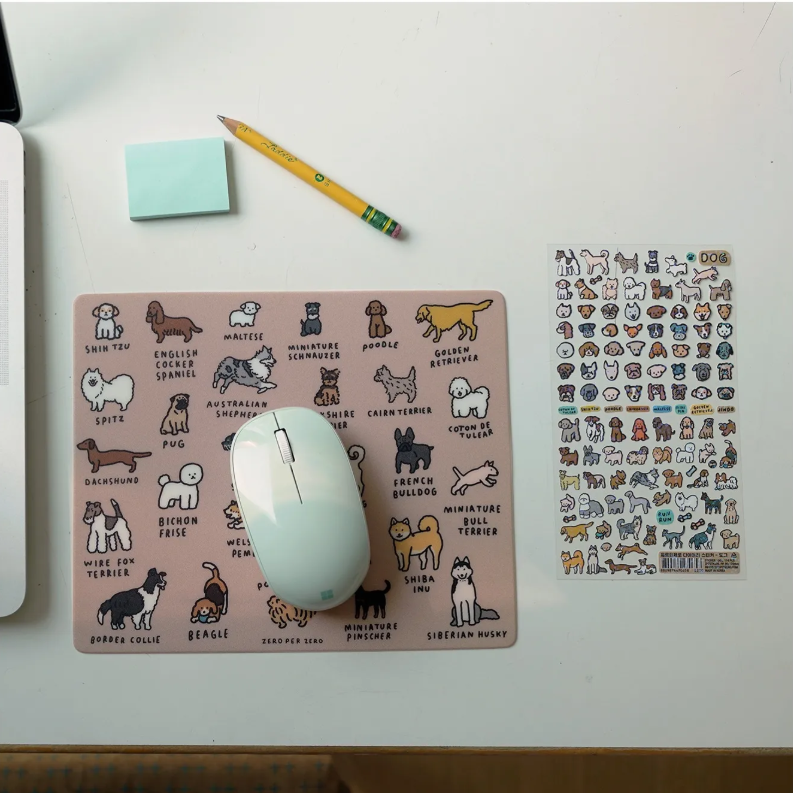 zero per zero | 滑鼠墊 狗狗圖鑑