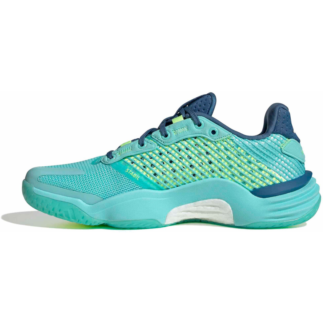 ADIDAS Stabil 16 W 手球/壁球/排球/羽毛球鞋 綠色