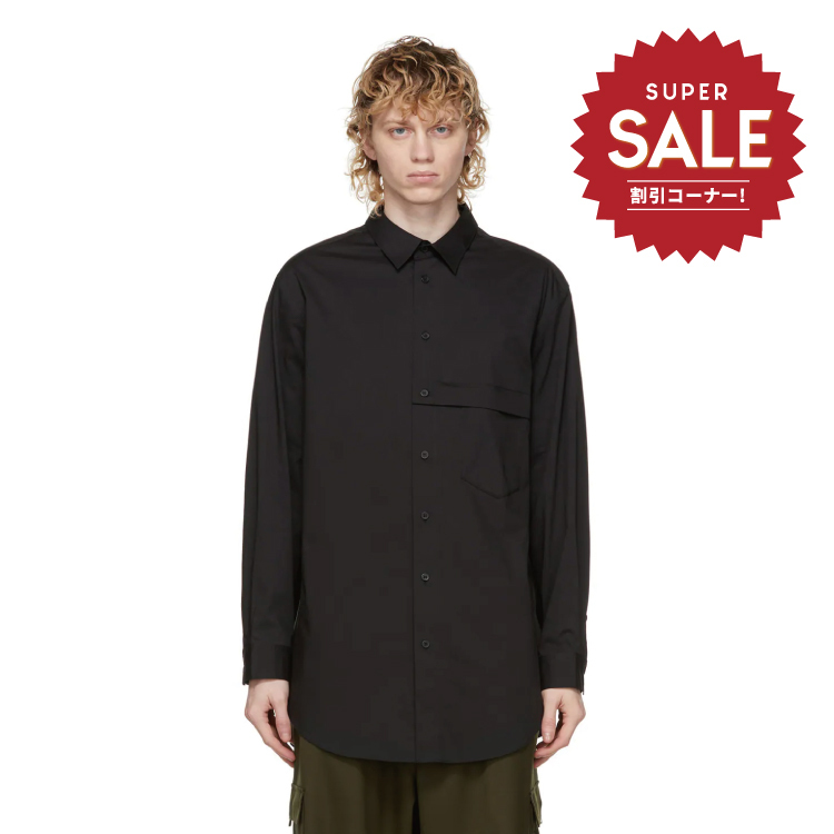 【 Y-3 M CL SHIRT 長袖襯衫 - 黑 】