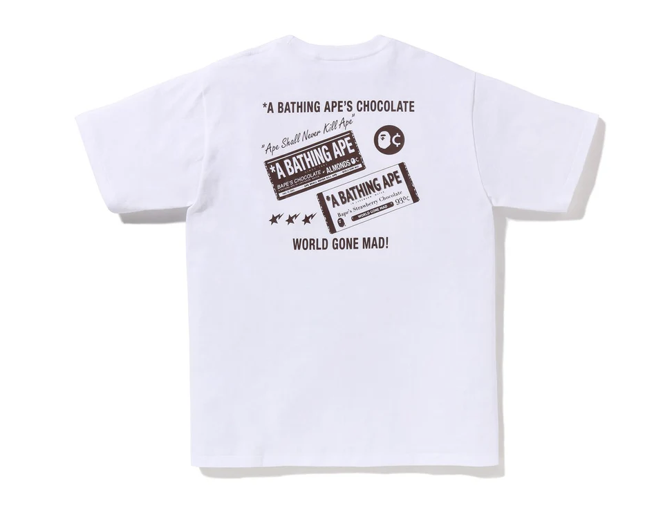 【BAPE男生】0207 發售CHOCOLATE APE HEAD TEE