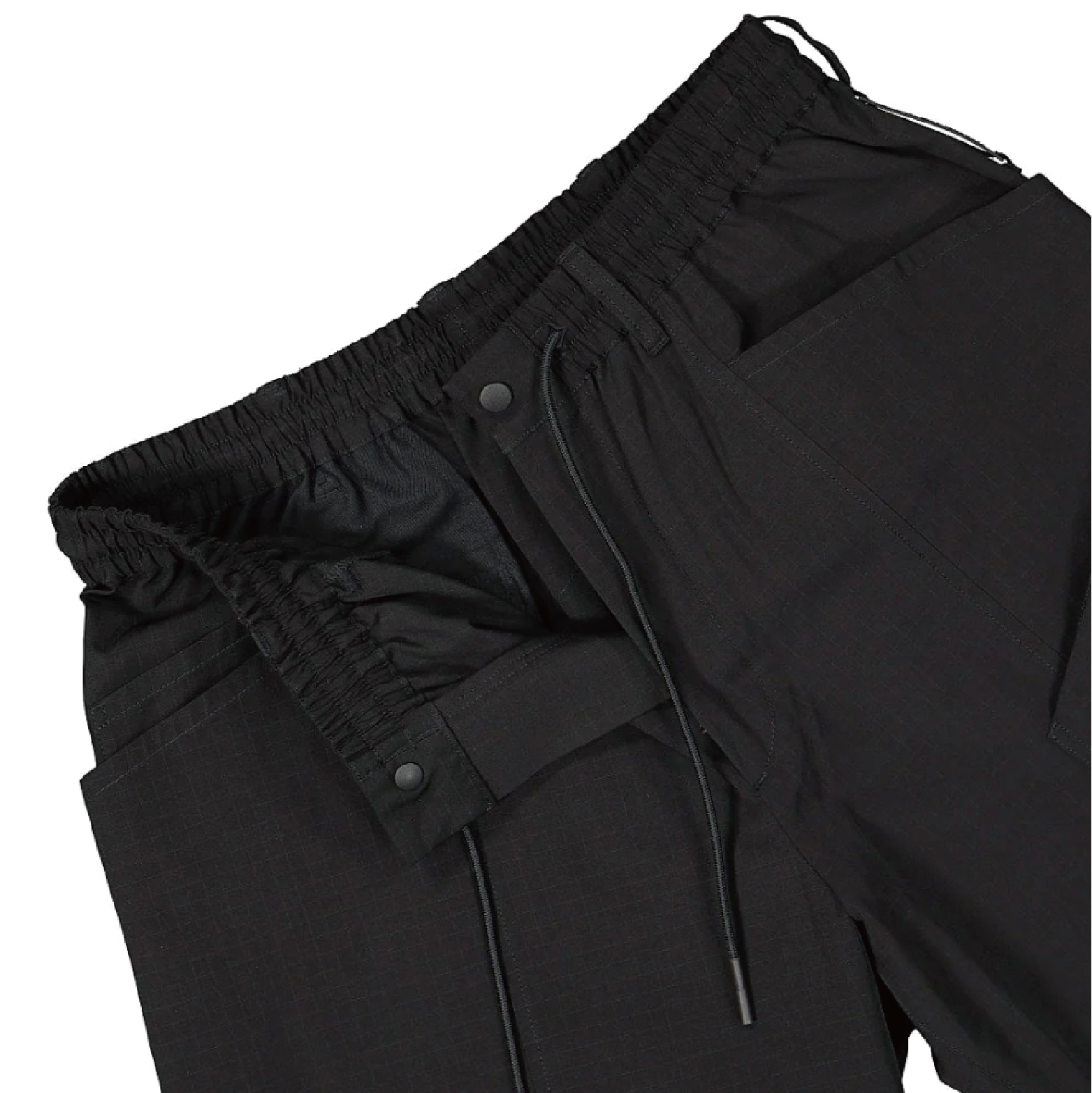 【 Y-3 M CL RIPST SHORT 輕量機能短褲 - 黑 】